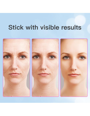 Masajeador Facial 3 en 1 NUAKENE Rosa, Calor y Vibración
