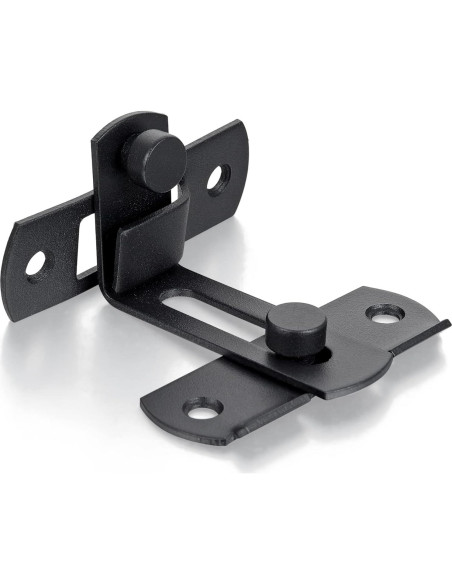 Cerradura Deslizante de Puerta INIRET Acero Inoxidable Negro Mate Cerradura Deslizante de Puerta INIRET Acero Inoxidable Negro Mate