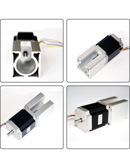 Soporte de Motor Paso a Paso Nema23 RATTMMOTOR 57mm Aluminio Soporte de Motor Paso a Paso Nema23 RATTMMOTOR 57mm Aluminio