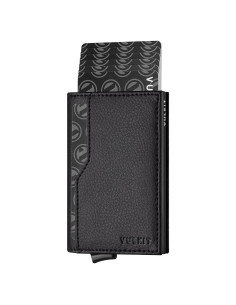 Cartera Portatarjetas VULKIT Minimalista con Bloqueo RFID 12 Tarjetas