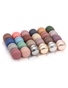 24 Pines Magnéticos Fuertes para Hijab Txameru - Coloridos