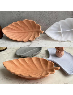 Molde de Silicona Wehous para Joyería Hoja 17.8x14 cm 2