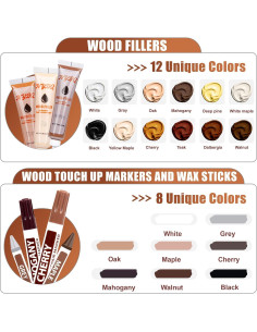 Kit de Reparación de Muebles de Madera NYBQ - 41 Piezas 2