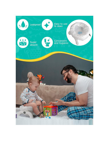 Forros Desechables Newnice 30 Paquetes 200ml para Orinal