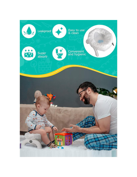 Forros Desechables Newnice 30 Paquetes 200ml para Orinal Forros Desechables Newnice 30 Paquetes 200ml para Orinal