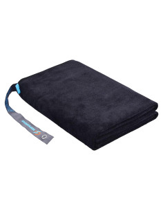 Toalla de Gimnasio HOPESHINE Microfibra 50x100cm Negra Absorbente