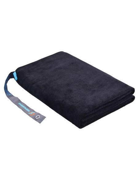 Toalla de Gimnasio HOPESHINE Microfibra 50x100cm Negra Absorbente Toalla de Gimnasio HOPESHINE Microfibra 50x100cm Negra Absorbente