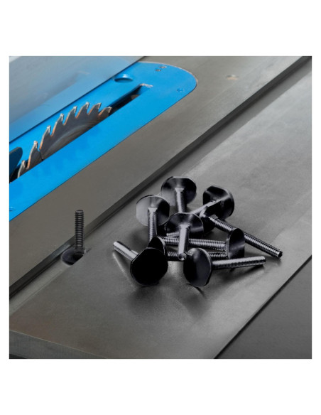Bolas de Bloqueo Miter T POWERTEC 1/4"-20 2.54 cm 10PK Bolas de Bloqueo Miter T POWERTEC 1/4"-20 2.54 cm 10PK