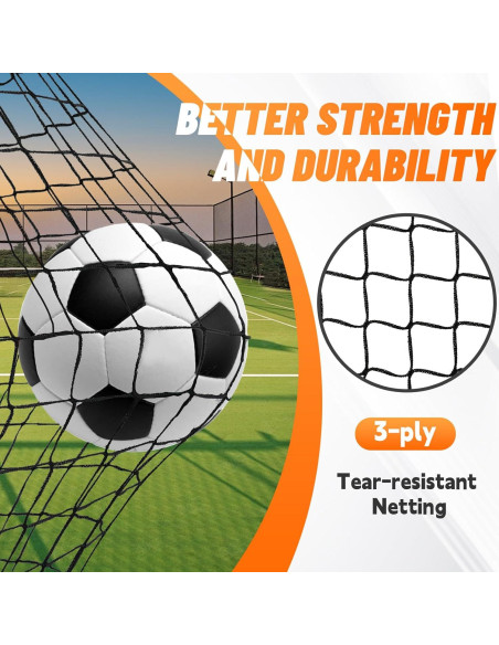 Portería de Fútbol Bearwill, Conjunto 2 Porterías 1.22x0.91m Portería de Fútbol Bearwill, Conjunto 2 Porterías 1.22x0.91m