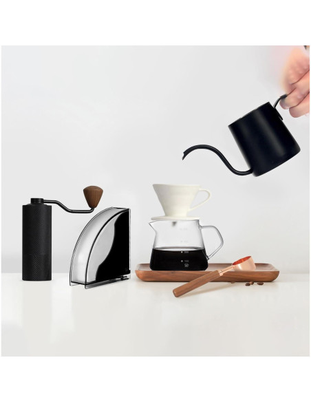 Soporte de Papel para Filtros de Café Kilimazart Negro Brillante Soporte de Papel para Filtros de Café Kilimazart Negro Brillante