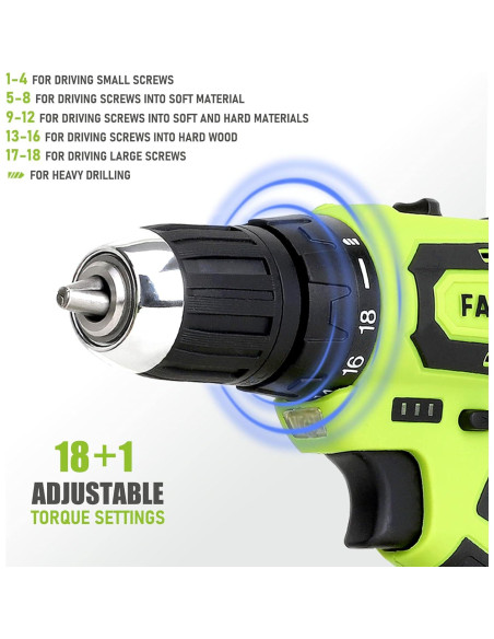 Taladro Inalámbrico 12V FASTPRO + 175 Piezas Herramientas Taladro Inalámbrico 12V FASTPRO + 175 Piezas Herramientas