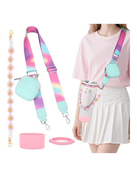 Conjunto de Accesorios para Vaso Stanley Yylaiire 4 Pcs Conjunto de Accesorios para Vaso Stanley Yylaiire 4 Pcs