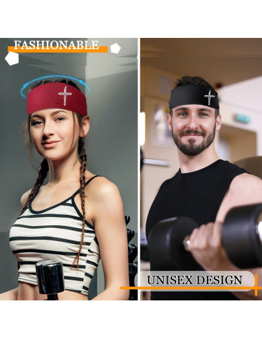 Diademas Deportivas Viofre 3 Pcs Unisex para Correr