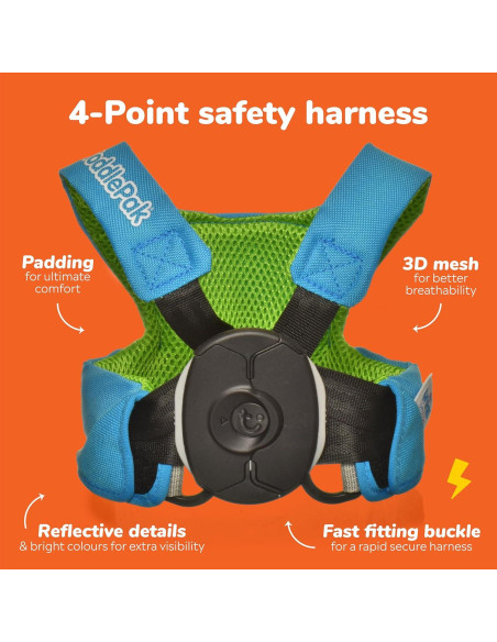 Correa de Seguridad para Niños Trunki Bert Bear Azul Correa de Seguridad para Niños Trunki Bert Bear Azul