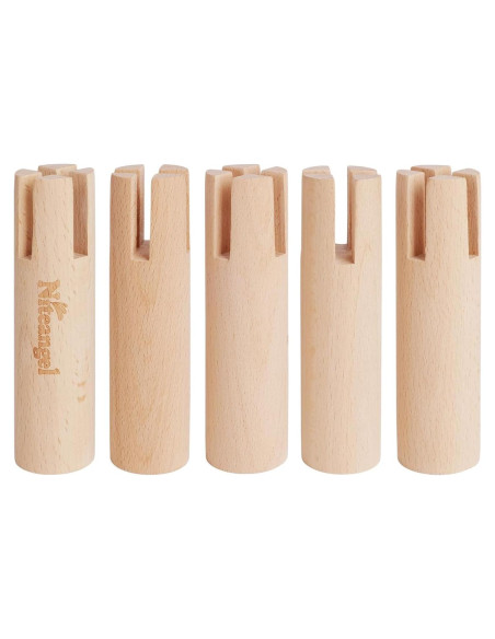 Conjunto de 4 Patas de Haya Niteangel para Casa de Hámster 11 cm Conjunto de 4 Patas de Haya Niteangel para Casa de Hámster 11 cm