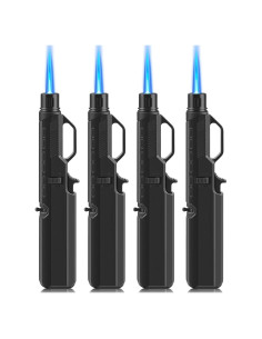 Paquete de 4 Encendedores de Antorcha Samniu SN166-4hei