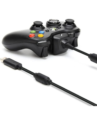 Cable de Carga USB 2 en 1 + Batería Recargable OSTENT Xbox 360