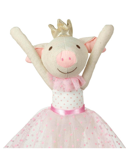 Muñeca de Trapo Cerdo Ballet Pequeño Orange Tree 32cm Muñeca de Trapo Cerdo Ballet Pequeño Orange Tree 32cm