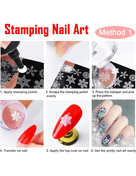 Kit de Sello de Uñas 5pcs MOLILO - Estampado Francesa Kit de Sello de Uñas 5pcs MOLILO - Estampado Francesa