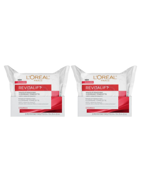 Toallitas Desmaquillantes L'Oreal Paris Revitalift 30 Unidades Toallitas Desmaquillantes L'Oreal Paris Revitalift 30 Unidades