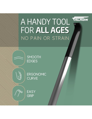 Cuerno de Zapato Largo Falkon 80.8 cm Ergonómico para Adultos