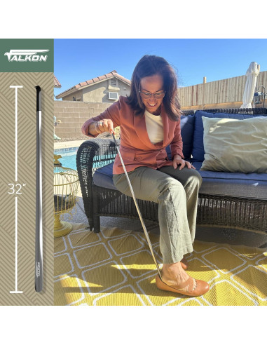 Cuerno de Zapato Largo Falkon 80.8 cm Ergonómico para Adultos