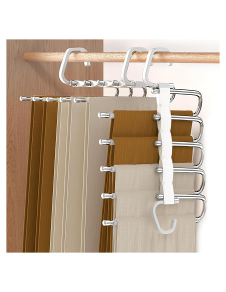 Perchas para Pantalones Balavina - Organizador de Armario Perchas para Pantalones Balavina - Organizador de Armario