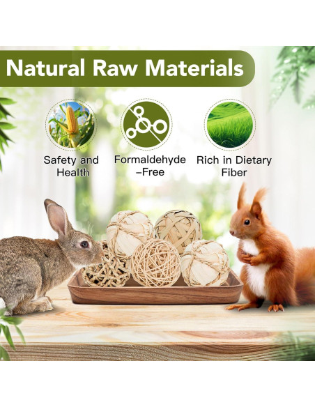 Paquete de 8 Juguetes Masticables Jorewood para Mascotas Pequeñas Paquete de 8 Juguetes Masticables Jorewood para Mascotas Pequeñas