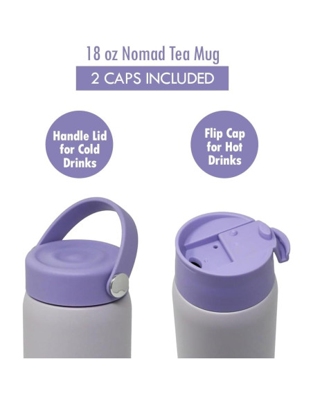 Termo de Té MIRA 532 ml con Colador de Acero Inoxidable Termo de Té MIRA 532 ml con Colador de Acero Inoxidable