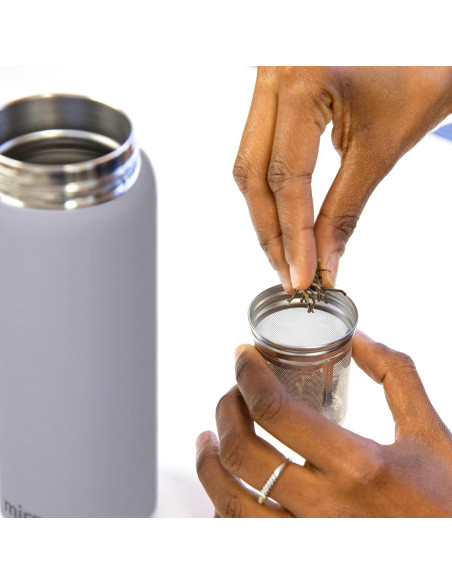 Termo de Té MIRA 532 ml con Colador de Acero Inoxidable Termo de Té MIRA 532 ml con Colador de Acero Inoxidable