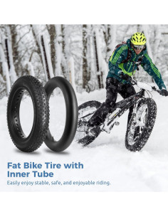 Neumáticos Fat Bike 20x4.0 y 26x4.0 Yeesport Plegables 2
