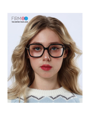 Gafas de Bloqueo de Luz Azul Firmoo BC907 - Diseño Cuadrado