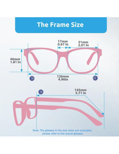 Gafas de Bloqueo de Luz Azul Firmoo BC907 - Diseño Cuadrado