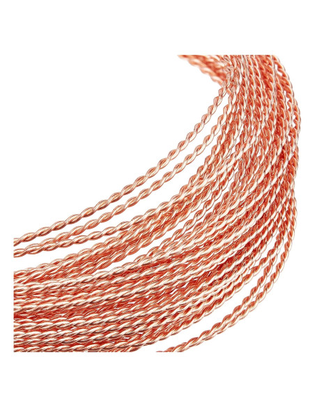 Alambre de Joyería BENECREAT 20 Gauge 7m Cobre Naranja Claro Alambre de Joyería BENECREAT 20 Gauge 7m Cobre Naranja Claro