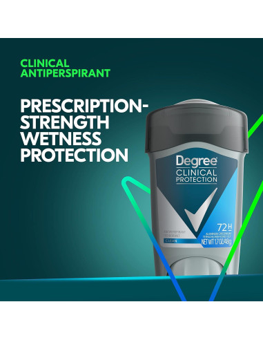 Desodorante Antitranspirante Degree Men Clinical Clean 48.51 g