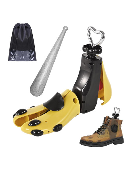 Estirador de Zapatos Unisex L - Ampliador de Botas Amarillo Estirador de Zapatos Unisex L - Ampliador de Botas Amarillo