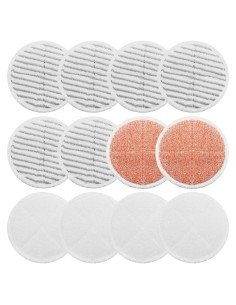 Almohadillas de Mopa Giratoria BeiLan para Bissell - Paquete de 12