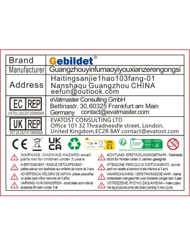 Interruptor Pulsador LED Azul Gebildet 16mm IP65 15A 110-230VAC