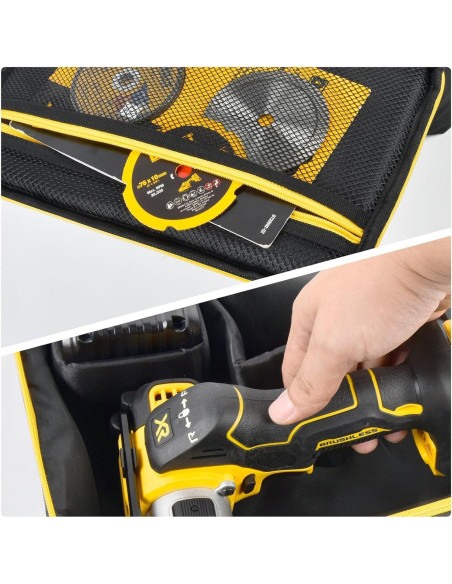 Bolsa de Almacenamiento Tanmqin para DEWALT 20V MAX DCS438B Bolsa de Almacenamiento Tanmqin para DEWALT 20V MAX DCS438B
