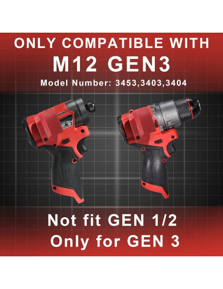 Soporte Magnético para Brocas Milwaukee M12 GEN3 - Ultra-Durable Soporte Magnético para Brocas Milwaukee M12 GEN3 - Ultra-Durable