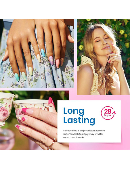 Set de Esmalte en Gel Beetles - 36 Colores + Base y Top Coat Set de Esmalte en Gel Beetles - 36 Colores + Base y Top Coat