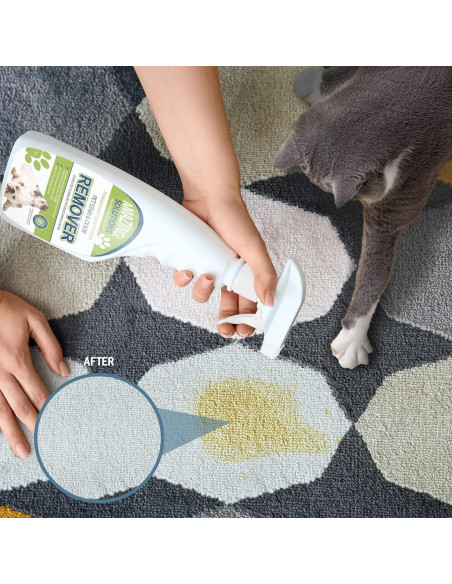 Removedor de Manchas y Olores de Mascotas Amaziing 32oz Removedor de Manchas y Olores de Mascotas Amaziing 32oz