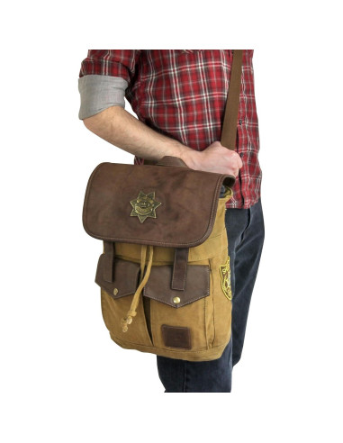 Mochila The Walking Dead Sheriff Rick Marrón 45.72x30.48cm