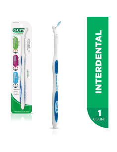 Mango Permanente GUM Proxabrush - Recargas Interdentales 1 Cuenta 2
