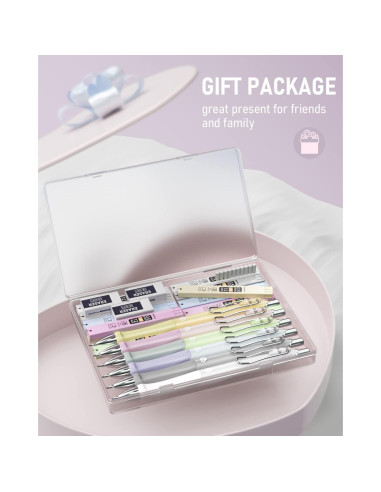 Conjunto de Lápices Mecánicos Nicpro Pastel 0.5 mm 6 Piezas