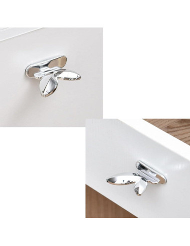 Elevador de Tapa de Inodoro TopHomer 6PCS Diseño Hoja