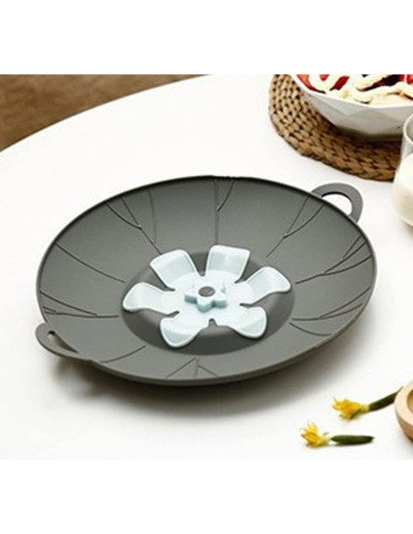 Juego de 3 tapas de silicona URMONA para microondas y cocina Juego de 3 tapas de silicona URMONA para microondas y cocina