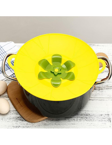Juego de 3 tapas de silicona URMONA para microondas y cocina