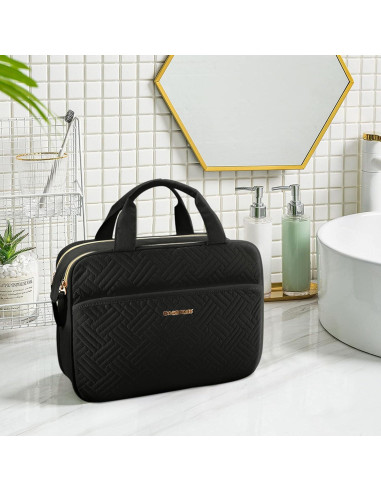 Bolsa de Aseo Grande BAGSMART Negra 30.5x11.9x22.9 cm