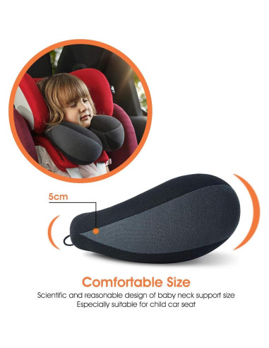 Almohada de Viaje INFANZIA para Niños - Soporte Cuello y Barbilla